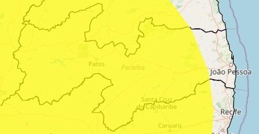 Alerta do Inmet. (foto: reprodução/Inmet) 