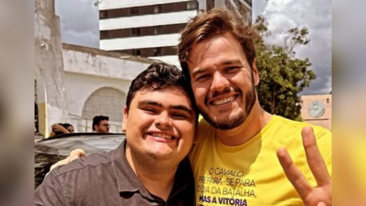 Ronaldo Neto (a esquerda) e Bruno Cunha Lima (a direita). (foto: reprodução/redes sociais)