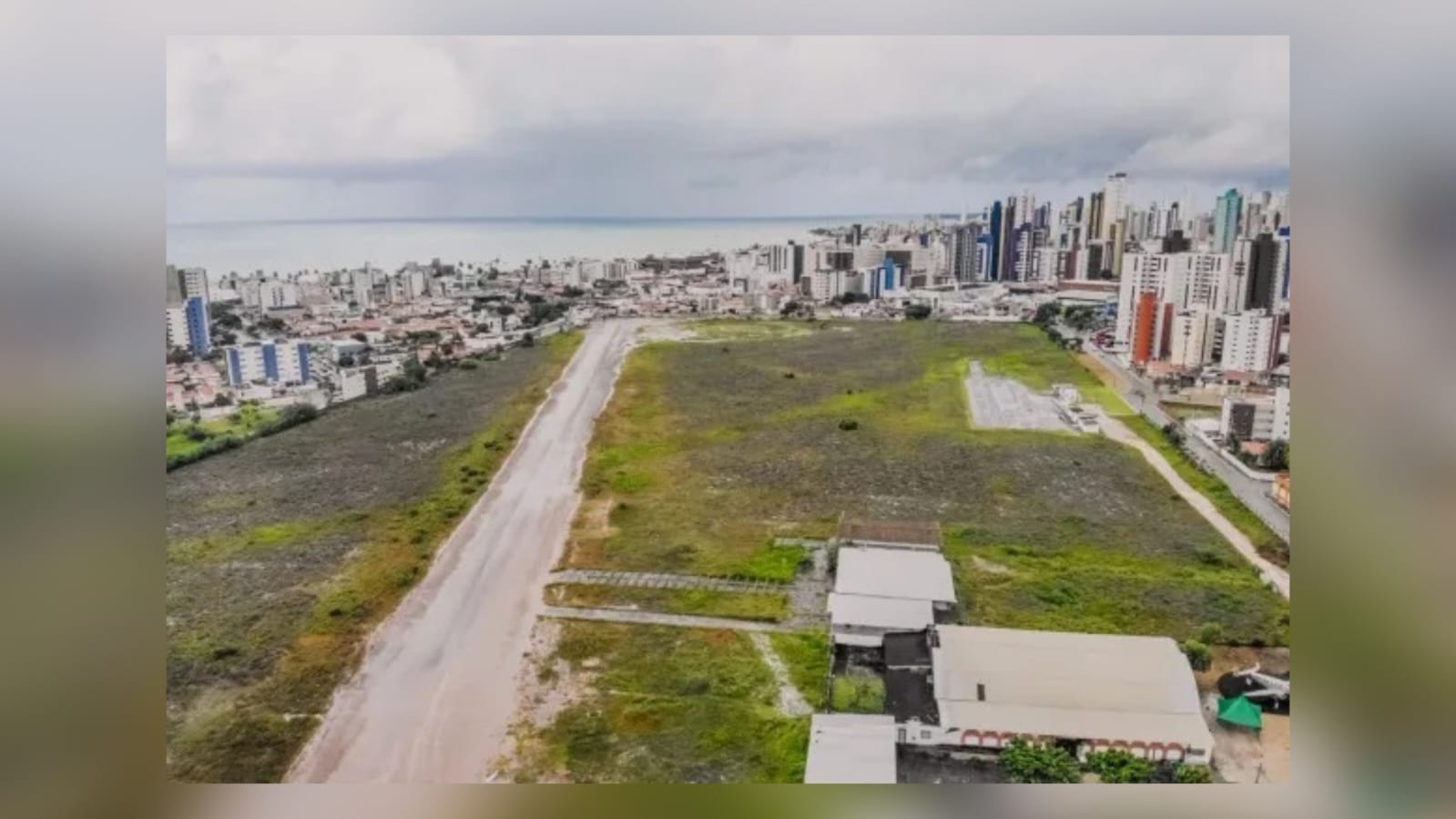 Prefeitura de João Pessoa planeja construir 'Parque da Cidade' no antigo Aeroclube. (foto: divulgação/PMJP/Sérgio Lucena)